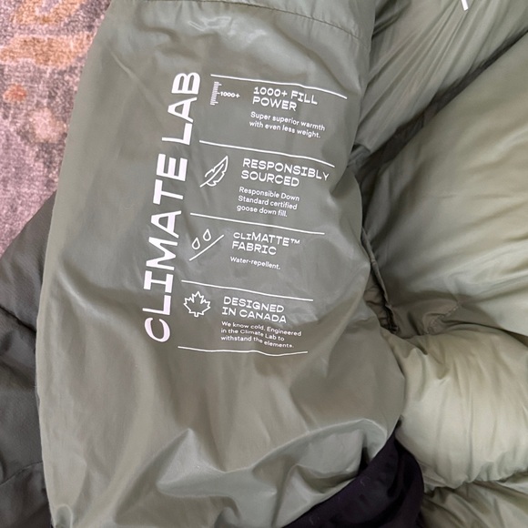 Artizia Super Puff 1000 Jacket - Olive Green - Size Women's Medium - Picture 8 of 14